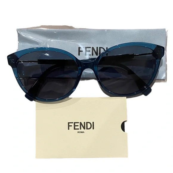 Fendi | Accessories | Nwt Authentic Fendi Blue Sunglasses  display picture 3